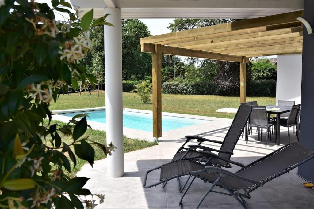 Вилла Calm House, Swimming Pool And Garden Benesse-Maremne Экстерьер фото